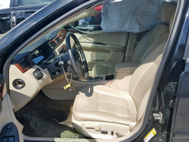 2G1WD58C889254303 - 2008 CHEVROLET IMPALA SUP შავი ფოტო 5