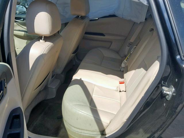 2G1WD58C889254303 - 2008 CHEVROLET IMPALA SUP შავი ფოტო 6
