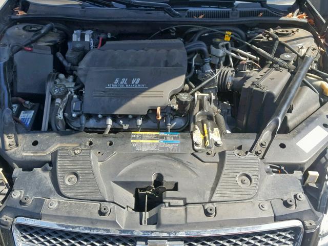 2G1WD58C889254303 - 2008 CHEVROLET IMPALA SUP შავი ფოტო 7