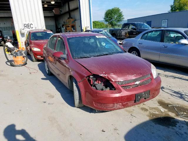 1G1AT58H597137158 - 2009 CHEVROLET COBALT LT MAROON photo 1