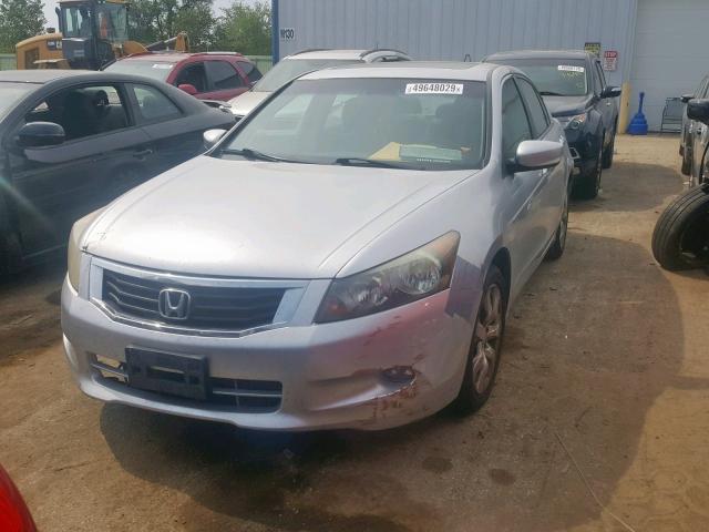 1HGCP36819A030141 - 2009 HONDA ACCORD EXL SILVER photo 2