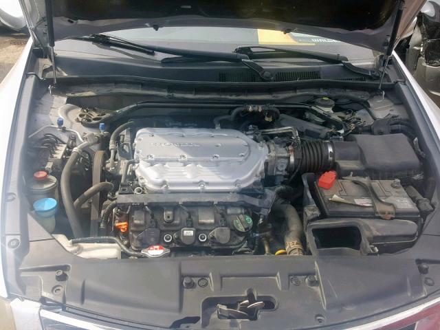 1HGCP36819A030141 - 2009 HONDA ACCORD EXL SILVER photo 7