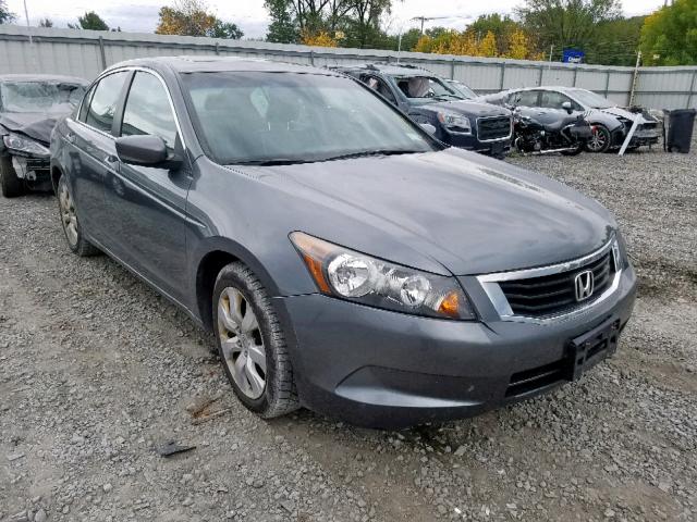 1HGCP26899A017146 - 2009 HONDA ACCORD EXL GRAY photo 1