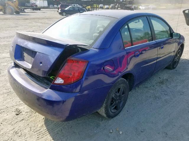 1G8AJ55F26Z189745 - 2006 SATURN ION LEVEL BLUE photo 4