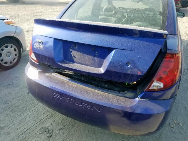 1G8AJ55F26Z189745 - 2006 SATURN ION LEVEL BLUE photo 9