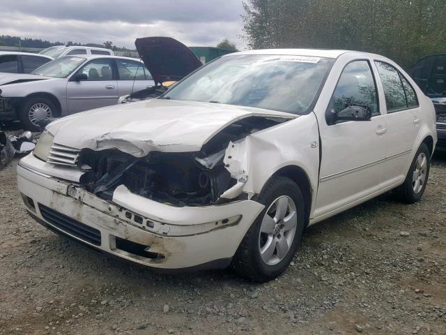 3VWSK69M15M017029 - 2005 VOLKSWAGEN JETTA GLS WHITE photo 2