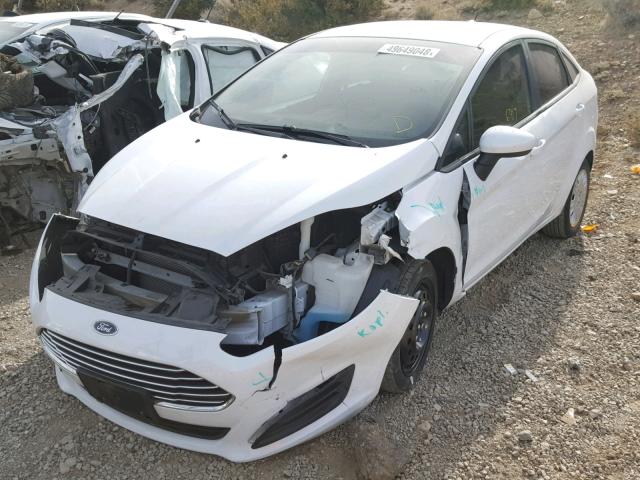 3FADP4AJ6GM139025 - 2016 FORD FIESTA S WHITE photo 2