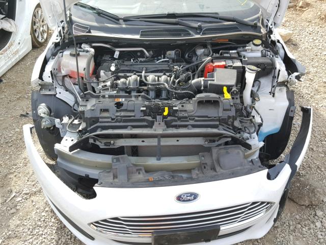 3FADP4AJ6GM139025 - 2016 FORD FIESTA S WHITE photo 7