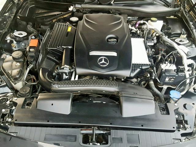 WDDPK3JA0HF139772 - 2017 MERCEDES-BENZ SLC 300 BLACK photo 7