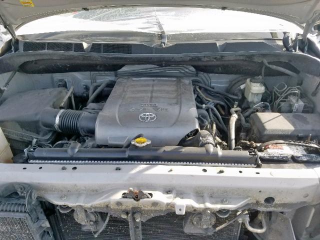 5TBEV54127S454435 - 2007 TOYOTA TUNDRA CRE SILVER photo 7