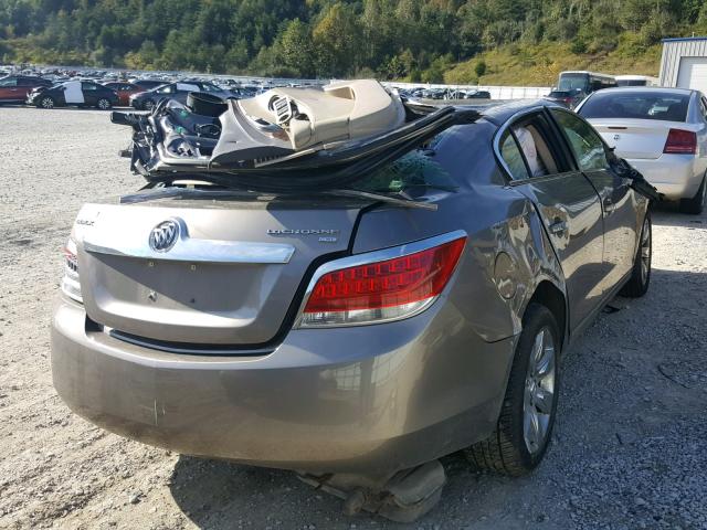 1G4GC5ED5BF232393 - 2011 BUICK LACROSSE C BROWN photo 4