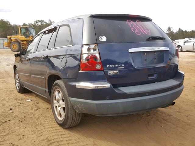 2A4GM68416R853531 - 2006 CHRYSLER PACIFICA T BLUE photo 3