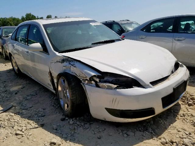 2G1WD58C969203700 - 2006 CHEVROLET IMPALA SUP Ақ фото 1