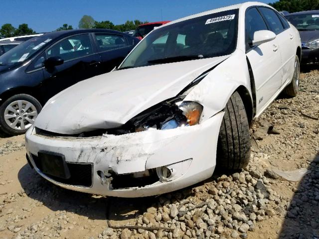 2G1WD58C969203700 - 2006 CHEVROLET IMPALA SUP Ақ фото 2