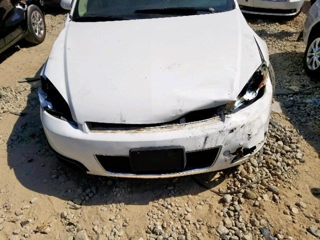 2G1WD58C969203700 - 2006 CHEVROLET IMPALA SUP Ақ фото 9