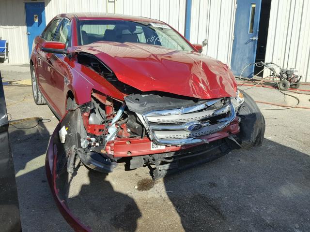 1FAHP2EW3BG148487 - 2011 FORD TAURUS SEL RED photo 1