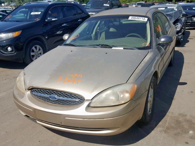 1FAFP55U51A132803 - 2001 FORD TAURUS SES GOLD photo 2