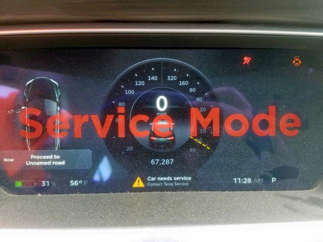 5YJSA1DN8DFP17268 - 2013 TESLA MODEL S أخضر صورة 8