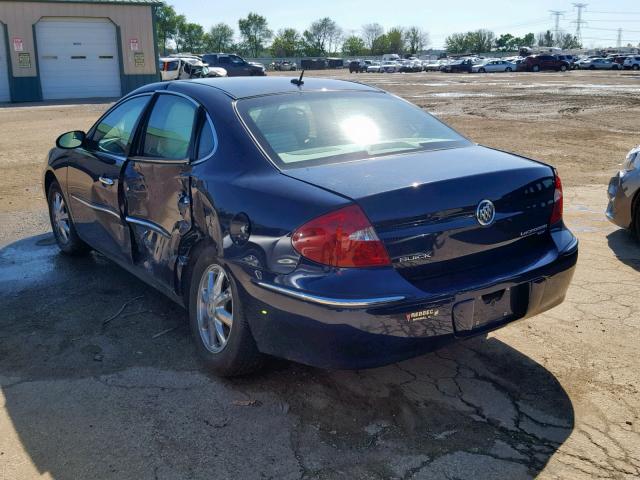 2G4WC582371172571 - 2007 BUICK LACROSSE C BLUE photo 3