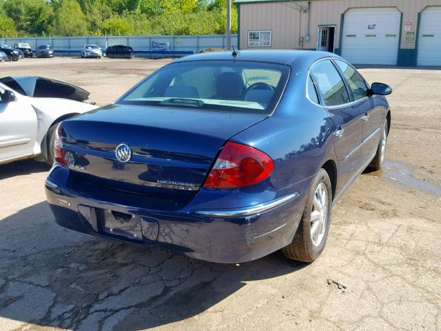 2G4WC582371172571 - 2007 BUICK LACROSSE C BLUE photo 4