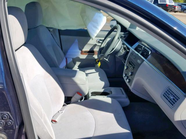 2G4WC582371172571 - 2007 BUICK LACROSSE C BLUE photo 5