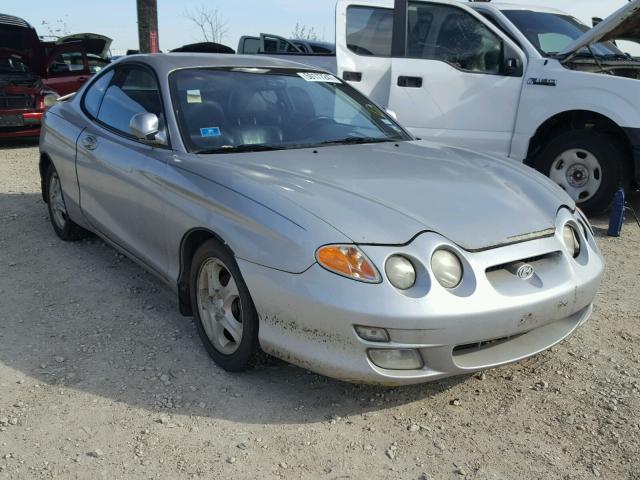 KMHJG35F21U266379 - 2001 HYUNDAI TIBURON SILVER photo 1