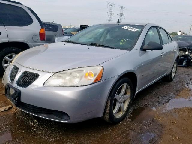 1G2ZH57N994110490 - 2009 PONTIAC G6 GT SILVER photo 2