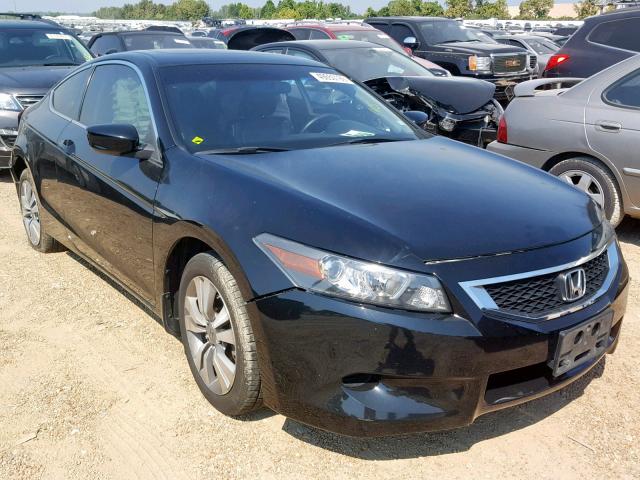 1HGCS1B80AA007673 - 2010 HONDA ACCORD EXL BLACK photo 1