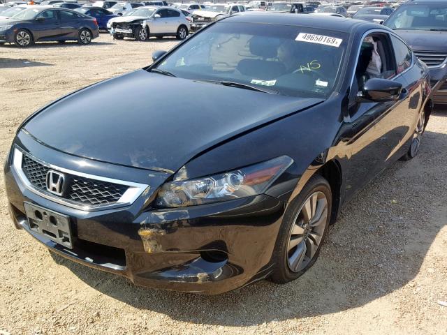 1HGCS1B80AA007673 - 2010 HONDA ACCORD EXL BLACK photo 2