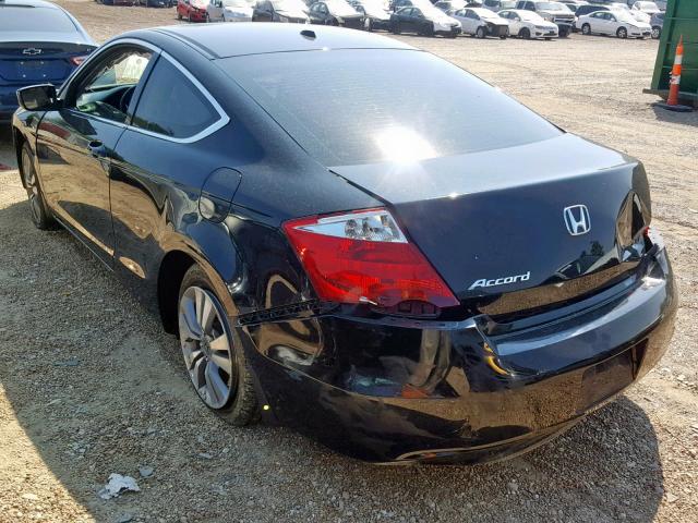 1HGCS1B80AA007673 - 2010 HONDA ACCORD EXL BLACK photo 3