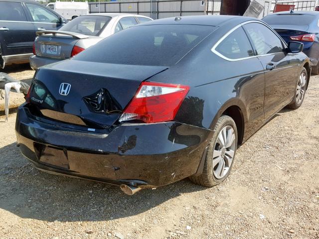 1HGCS1B80AA007673 - 2010 HONDA ACCORD EXL BLACK photo 4