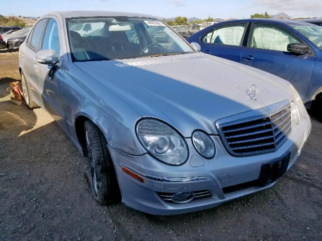 WDBUF56X58B294351 - 2008 MERCEDES-BENZ E 350 SILVER photo 1