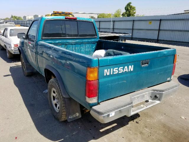 1N6SD11Y9SC336395 - 1995 NISSAN TRUCK XE GREEN photo 3