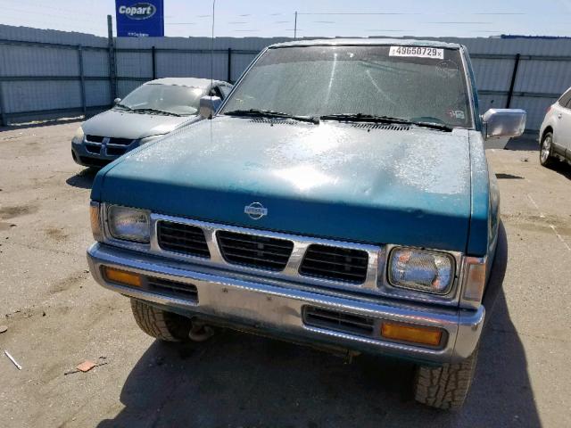 1N6SD11Y9SC336395 - 1995 NISSAN TRUCK XE GREEN photo 9