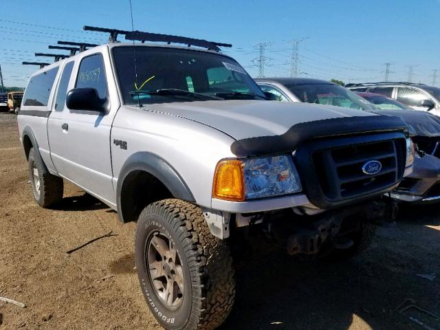 1FTZR45E35PA35199 - 2005 FORD RANGER SUP SILVER photo 1