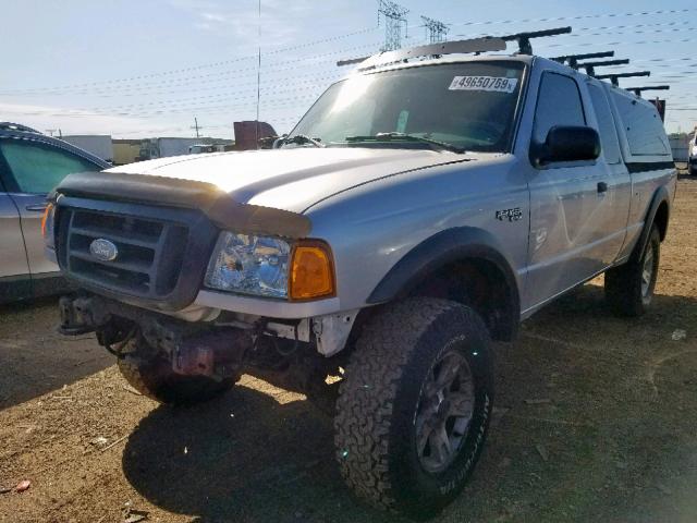 1FTZR45E35PA35199 - 2005 FORD RANGER SUP SILVER photo 2