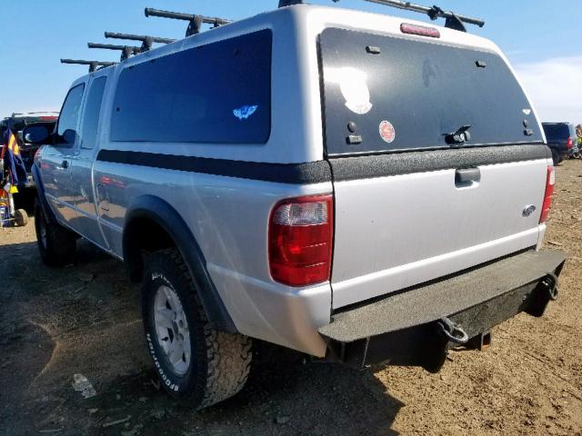 1FTZR45E35PA35199 - 2005 FORD RANGER SUP SILVER photo 3