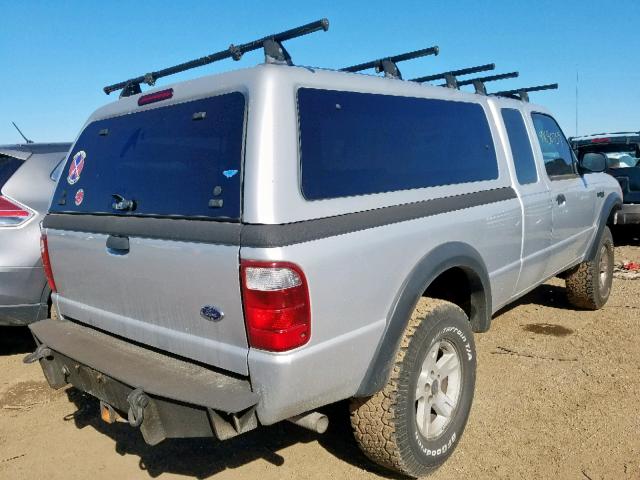 1FTZR45E35PA35199 - 2005 FORD RANGER SUP SILVER photo 4