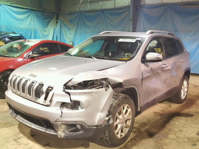 1C4PJMCB9FW524401 - 2015 JEEP CHEROKEE L SILVER photo 2