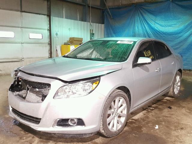 1G11E5SA5DF289168 - 2013 CHEVROLET MALIBU 2LT SILVER photo 2