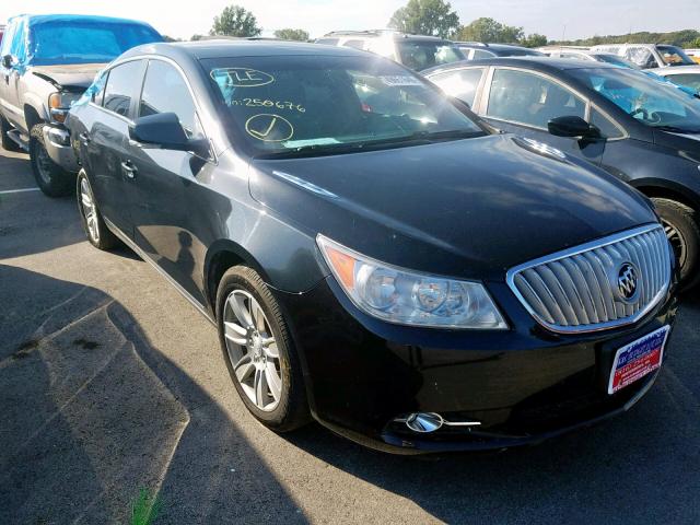 1G4GC5E37CF250676 - 2012 BUICK LACROSSE BLACK photo 1