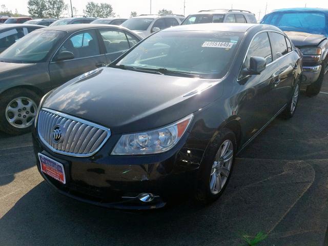 1G4GC5E37CF250676 - 2012 BUICK LACROSSE BLACK photo 2