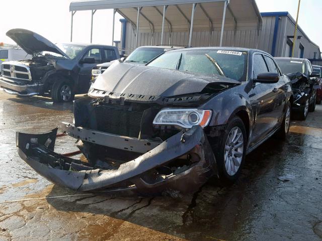 2C3CCAAG7DH542837 - 2013 CHRYSLER 300 GRAY photo 2