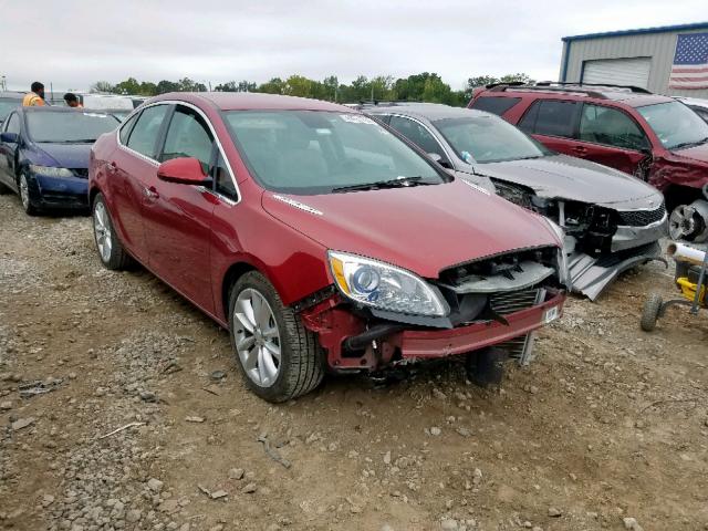 1G4PR5SK5C4214765 - 2012 BUICK VERANO CON BURGUNDY photo 1