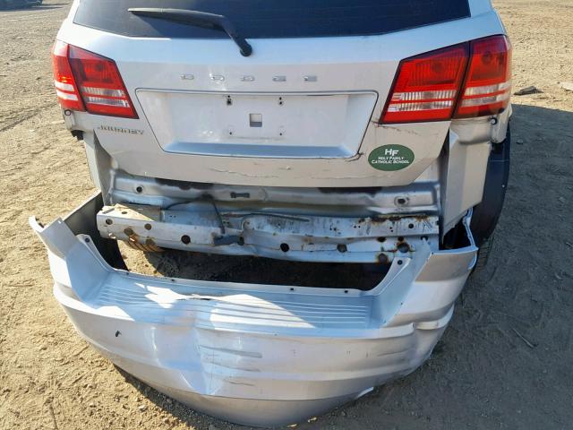 3C4PDCAB4CT278735 - 2012 DODGE JOURNEY SILVER photo 9