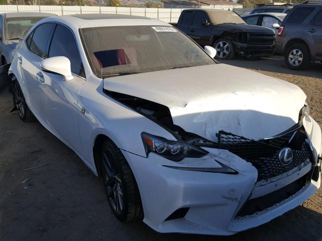 JTHBF1D27E5032946 - 2014 LEXUS IS 250 WHITE photo 1