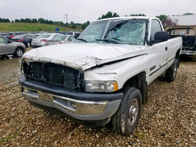 3B7KF2663XM598283 - 1999 DODGE RAM 2500 WHITE photo 2