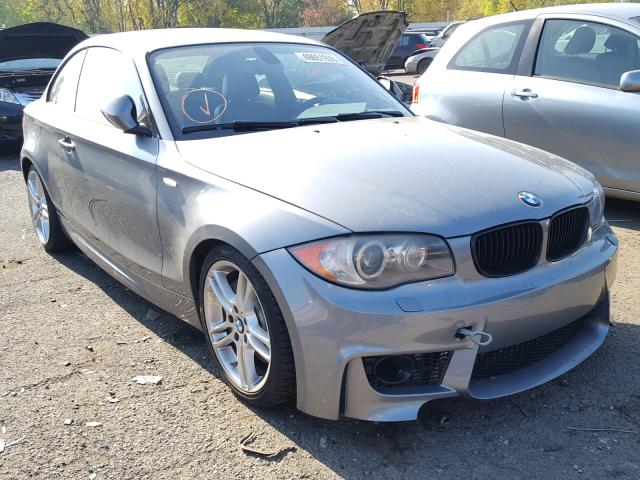 WBAUC9C58BVM10231 - 2011 BMW 135 I GRAY photo 1