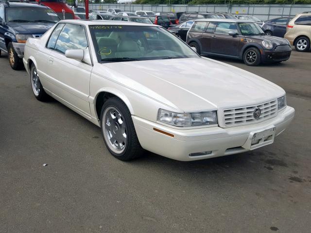 1G6ET12921B105176 - 2001 CADILLAC ELDORADO T WHITE photo 1