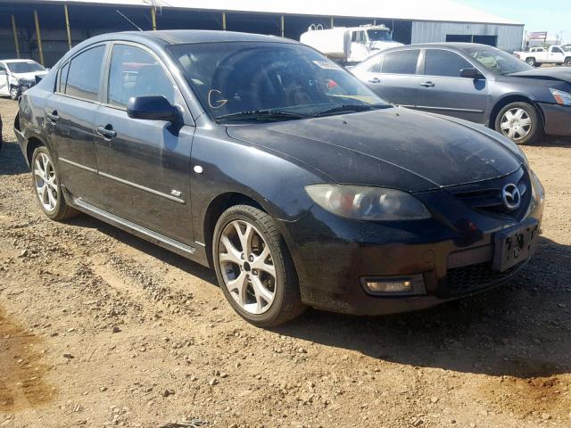 JM1BK324771667835 - 2007 MAZDA 3 S BLACK photo 1